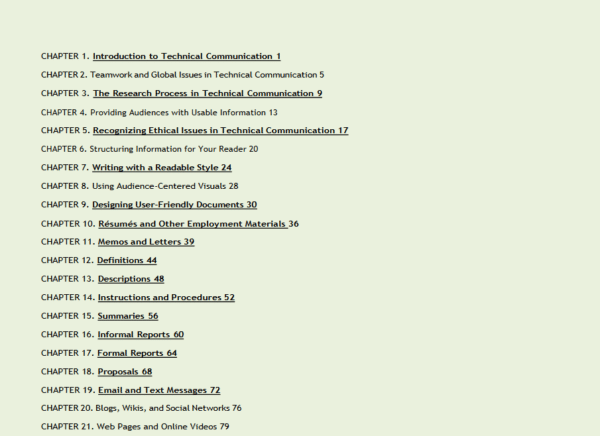 TEST BANK for Technical Communication by John M. Lannon - Image 3